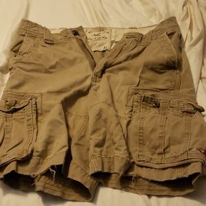 Hollister cargo shorts